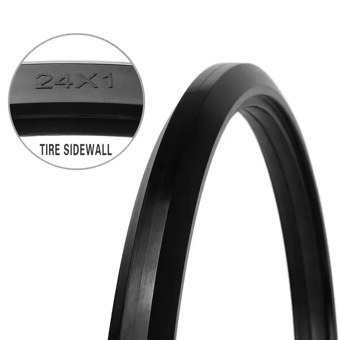 Pneu de remplacement universel pour roue arrière de fauteuil roulant