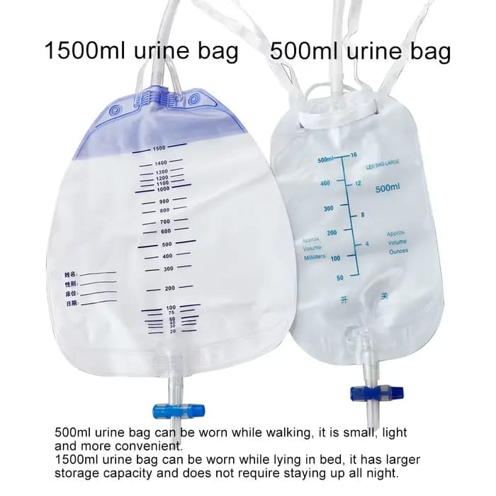 Kit collecteur d'urine pour hommes âgés