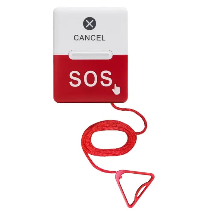 Ycall Infirmière SOS Bouton d'appel Système de CODE Wards d'hôpital Toilettes Dispositif de téléavertisseur d'urgence sans fil pour patients handicapés (Bell uniquement)
