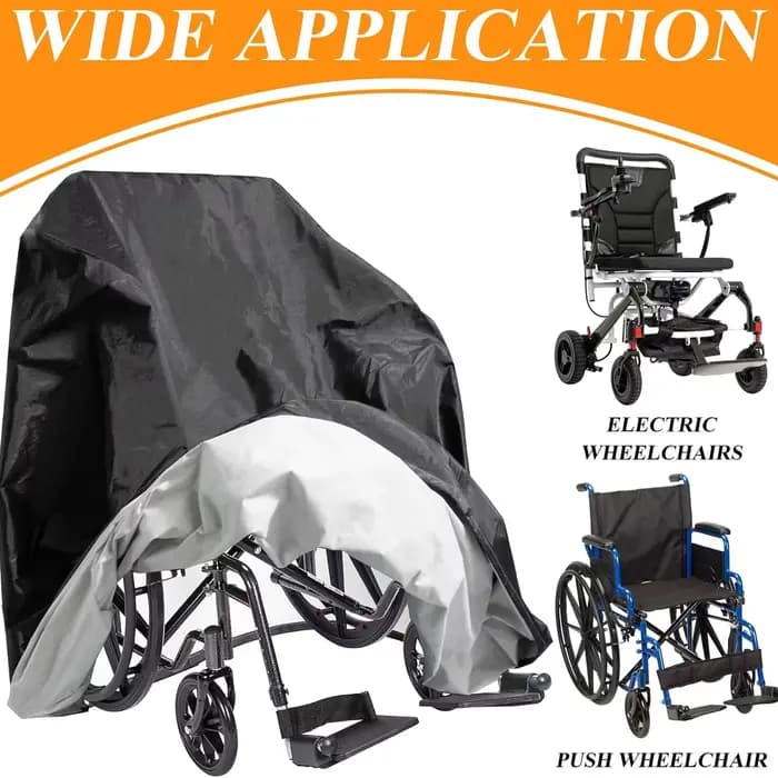 Housse pour fauteuil roulant électrique robuste
