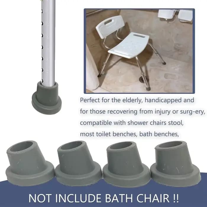 Pieds de rechange pour siège de bain et chaise de douche