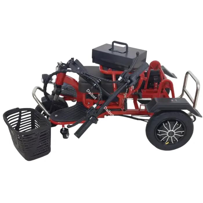 Tricycle électrique pliant pour personnes âgées