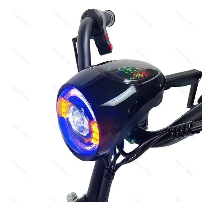 Scooter électrique pliable portatif de 10 pouces pour personnes âgées