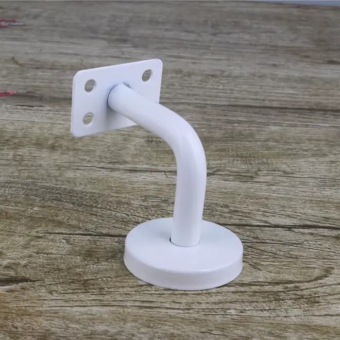 Support de main courante en acier inoxydable fixé en toute sécurité offrant