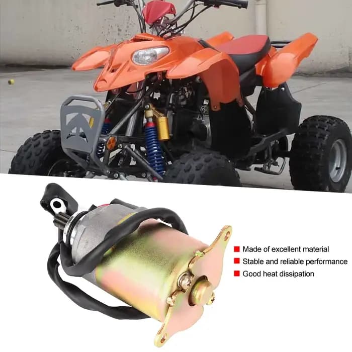 Démarreur électrique de moto Assy GY6 125cc 150cc