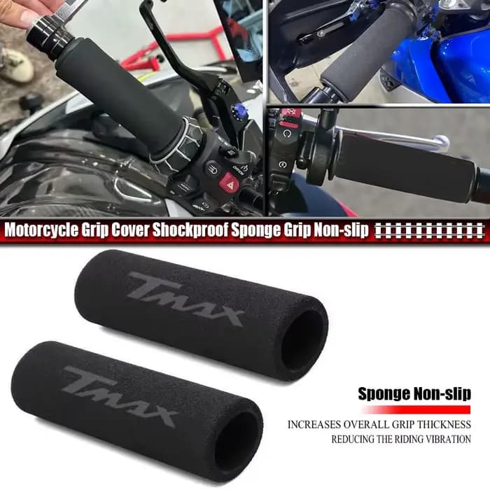 Housse antidérapante pour poignée de moto, en éponge souple, adaptée pour TMAX530 TMAX560 TMAX T-MAX 500 530 SX/DX 560 Tech Max