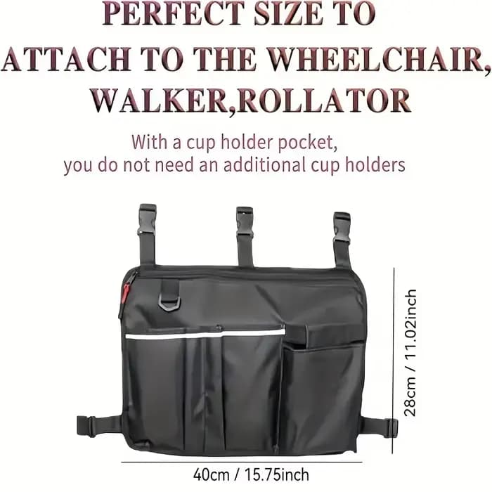 Grand sac de marche avec porte-bouteille d'eau