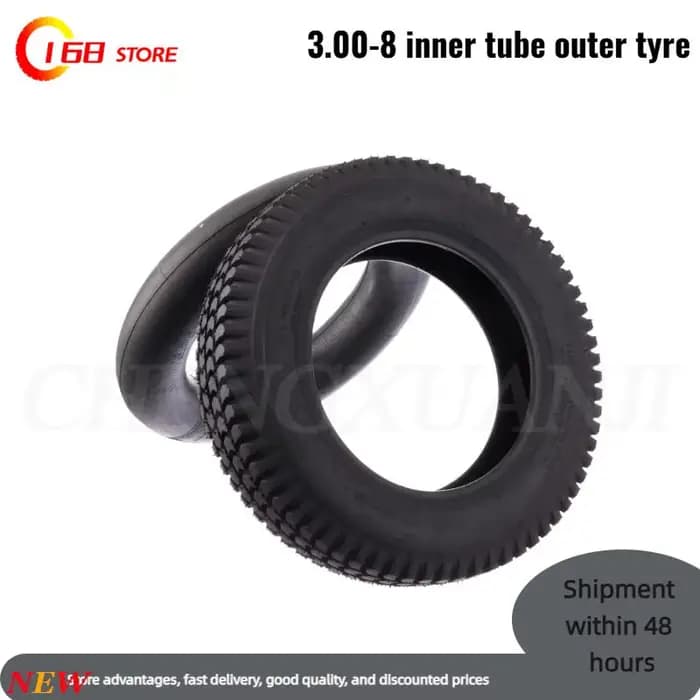 Pneu extérieur 3.00-8 pour trottinettes électriques