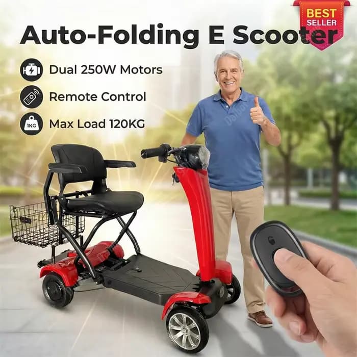 Scooter électrique pliable automatique