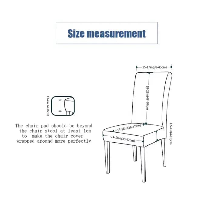 Housses de chaise de salle à manger, housse de protection de chaise de salle à manger extensible imperméable et résistante à l'huile en cuir Pu solide