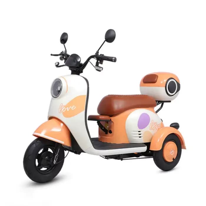 Scooter électrique adulte longue Distance puissant 1000W 60V 20AH femmes Parents enfant Tricycle