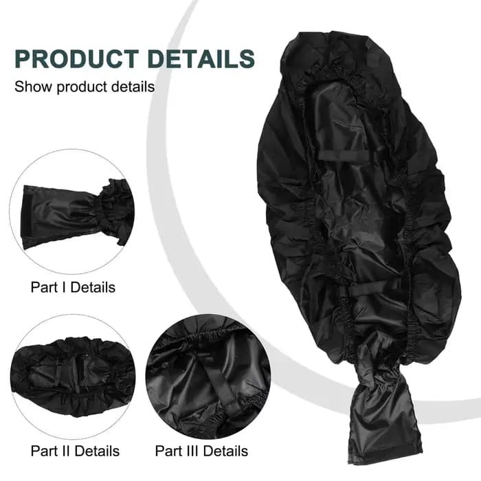 Pour Piaggio MP3 300 / 400 / 500 / 530 (2006-2025) – Housse de protection imperméable pour scooter à 3 roues, protection UV