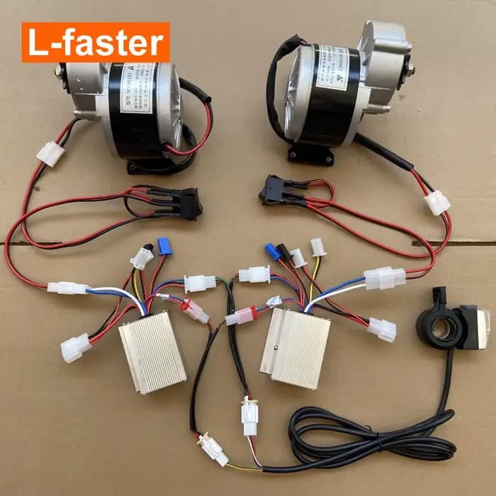 Kit de Conversion de chariot électrique à double entraînement 500W