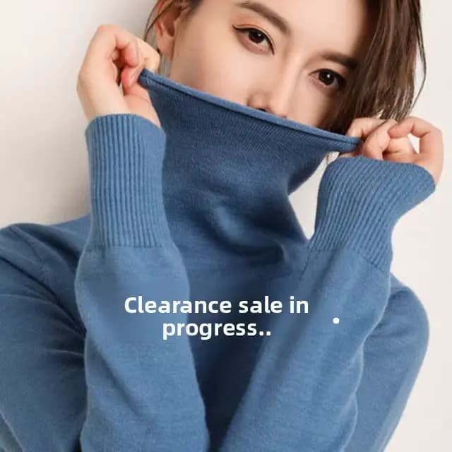 Pull tricoté à col haut pour femme, abordable, manches longues, coupe cintrée, couche de Base, Style automne hiver