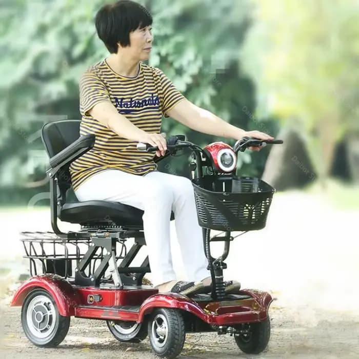 Trottinette Électrique Pliable à 4 Roues