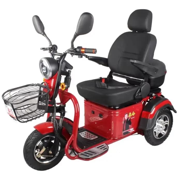 Scooter de mobilité à 3 roues pour personnes handicapées