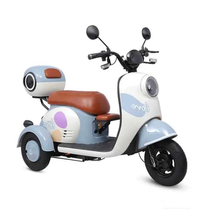 Scooter électrique adulte longue Distance puissant 1000W 60V 20AH femmes Parents enfant Tricycle