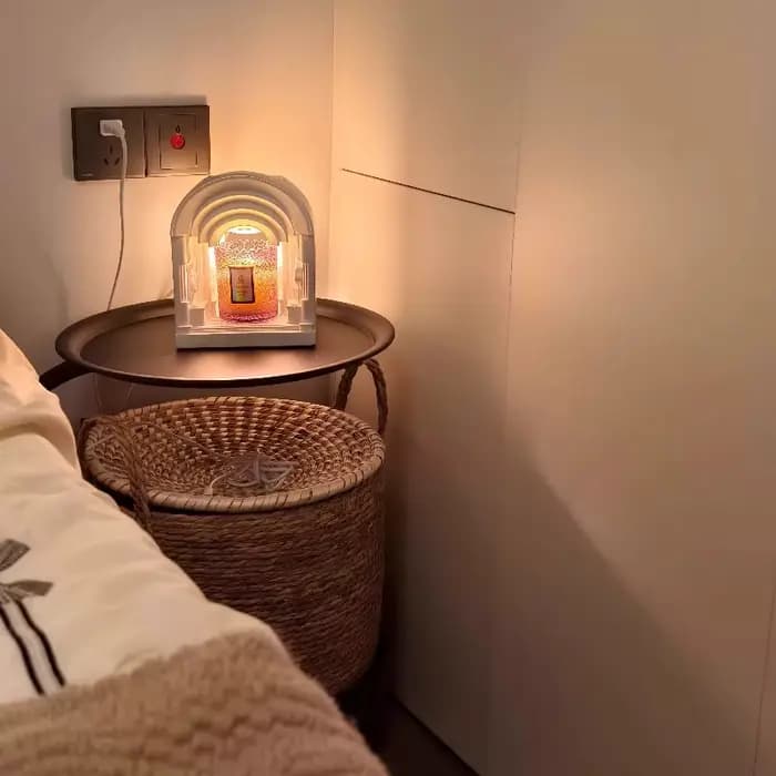 Petite armoire de chevet Simple en rotin, unité de rangement multifonction pour la maison, chambre à coucher, panier de rangement mobile mince