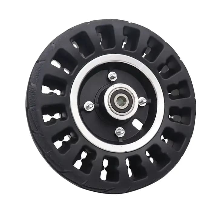 Pneu de roue solide adapté pour scooter à gaz électrique et fauteuil roulant