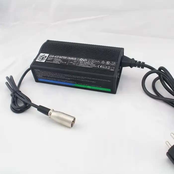 Gardens-Chargeur de batterie au gel au plomb pour scooter ou fauteuil roulant électrique