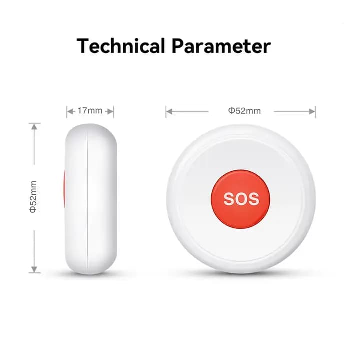 Tuya ZigBee SOS bouton d'urgence enfants âgés alarme aide
