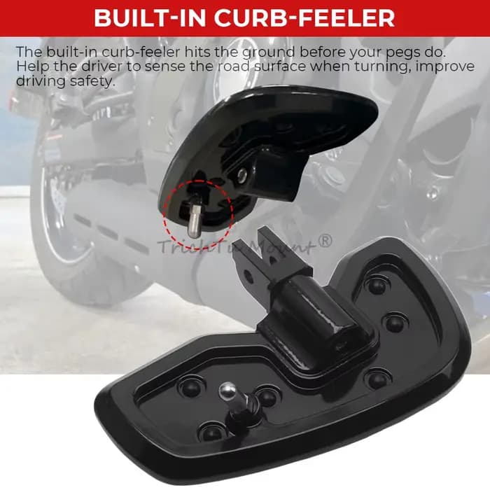 Pédale de repose-pieds avant pour Harley Softail Breakout Fat Street Bob Low Rider Sport Glide 2018 + moto