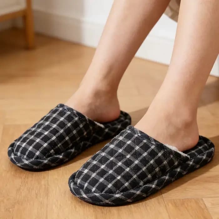 Pantoufles de maison souples pour femmes, chaussures d'intérieur confortables et antidérapantes pour un usage quotidien, chaussures confortables pour un usage domestique