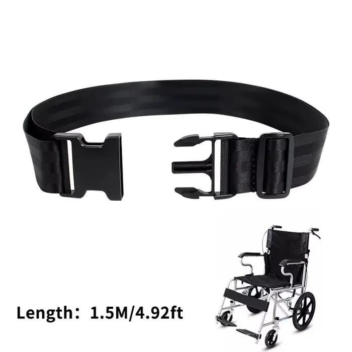 Ceinture de sécurité réglable à dégagement rapide pour fauteuil roulant