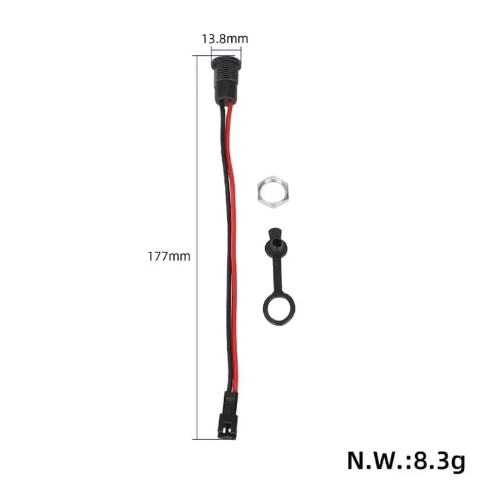 Connecteur de câble de charge pour trottinette électrique