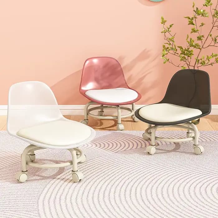 Petit tabouret muet avec poulie pour chaise roulante universelle
