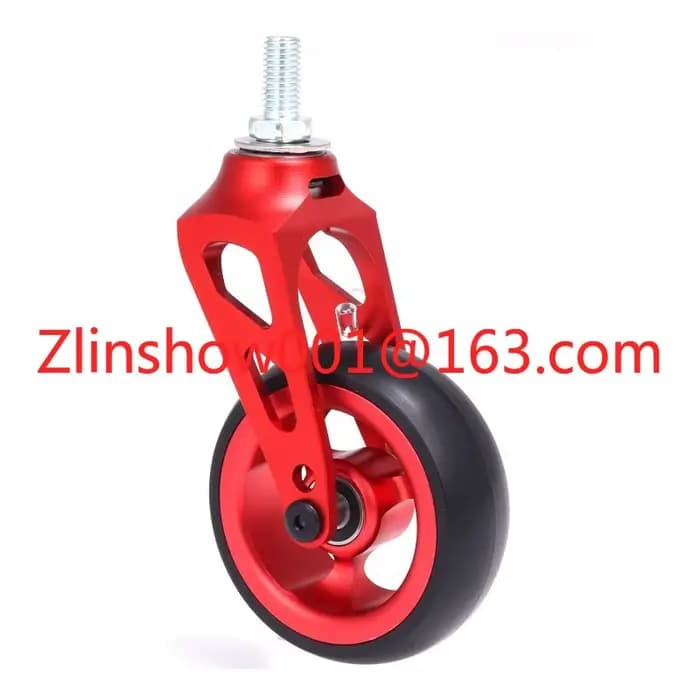 Fourche avant universelle en alliage d'aluminium pour fauteuil roulant de sport