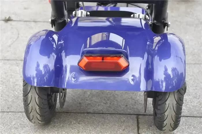 Scooter électrique pliable portatif de 10 pouces pour personnes âgées
