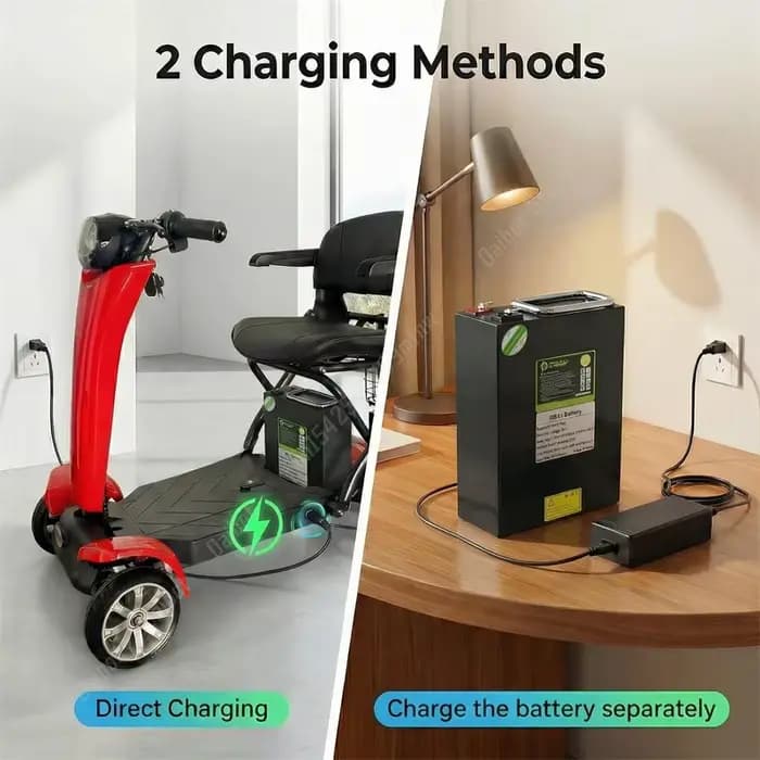 Scooter électrique pliant à 4 roues