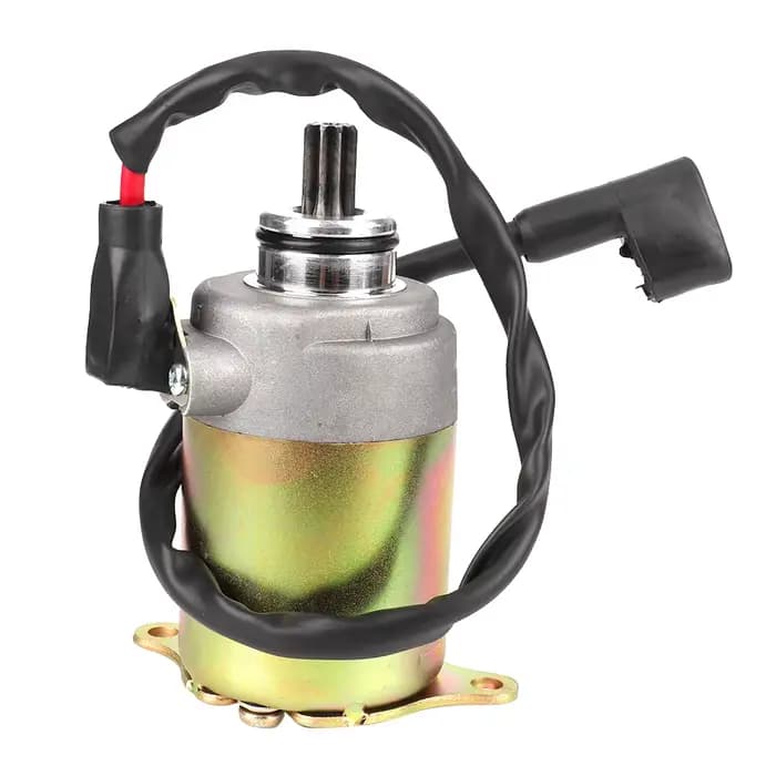 Démarreur électrique de moto Assy GY6 125cc 150cc