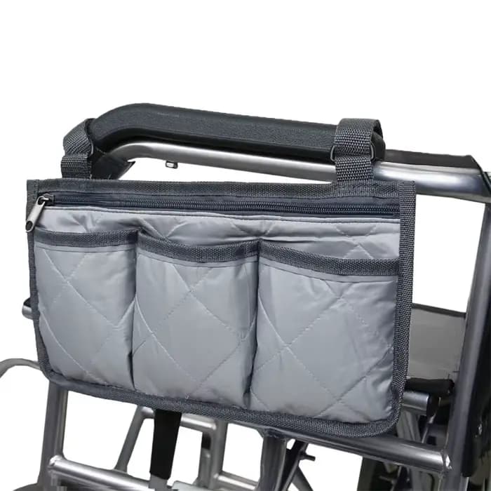 1Pc Walker Scooter électrique fauteuil roulant accoudoir côté sac de rangement siège Portable poche