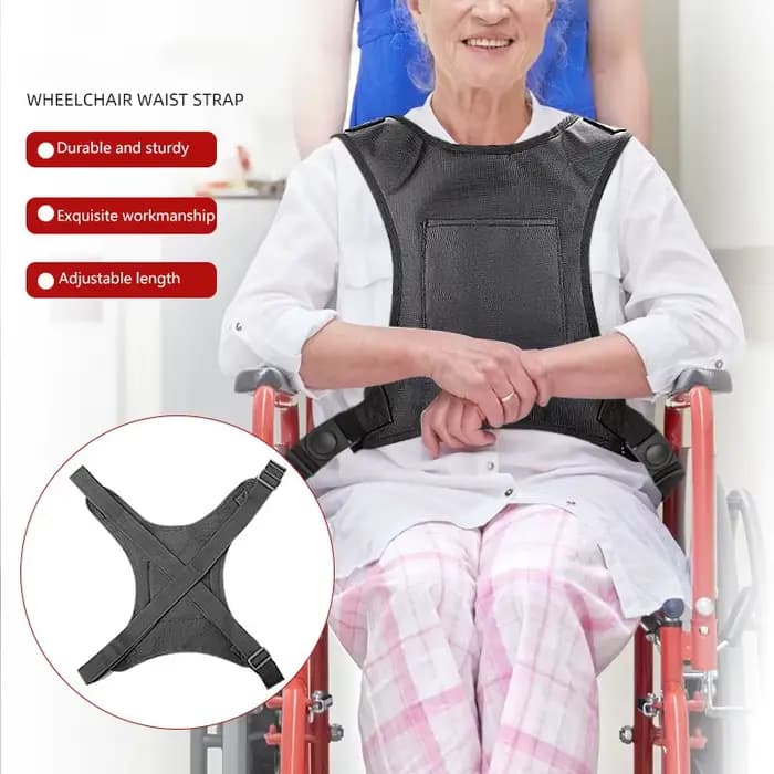 Ceinture de dossier de Style gilet pour fauteuil roulant