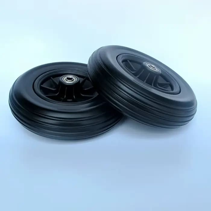 Roue en PU élastique résistante à l'usure