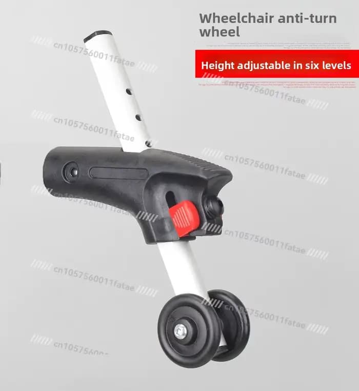 Roue universelle anti-retour pour fauteuil roulant électrique