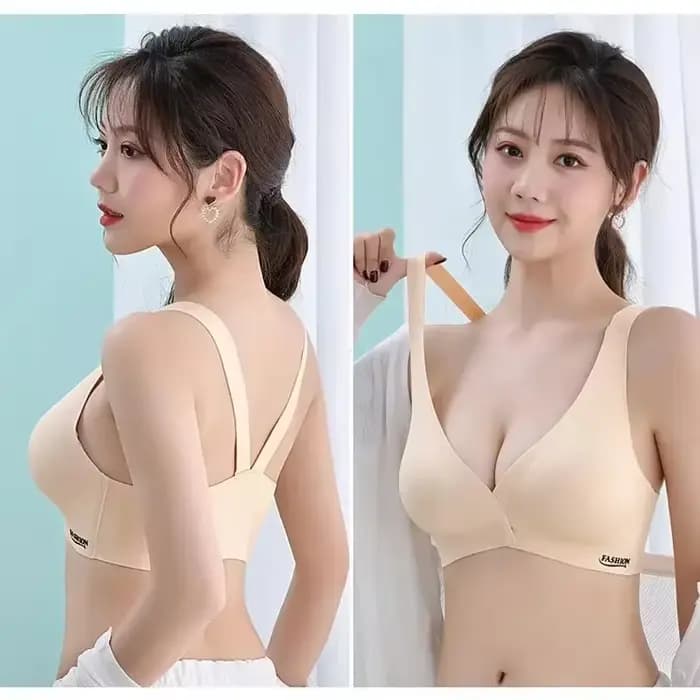 Soutien-gorge respirant grande taille, sous-vêtements sexy, dos magnifique, confortable, froncé sur le devant, sous-vêtements de sport