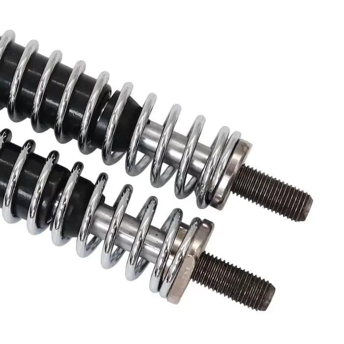 Amortisseur hydraulique de 10 pouces pour roue avant et arrière à double entraînement pour trottinette électrique