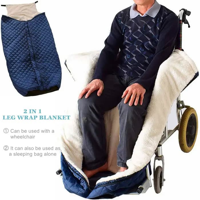 Couverture épaisse pour fauteuil roulant