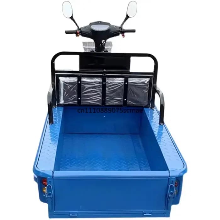 Tricycle électrique, nouvelle voiture à batterie pour usage domestique