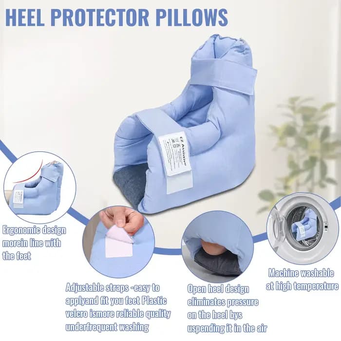 Coussin de protection de talon Ehucon anti-escarres pour soulager la pression