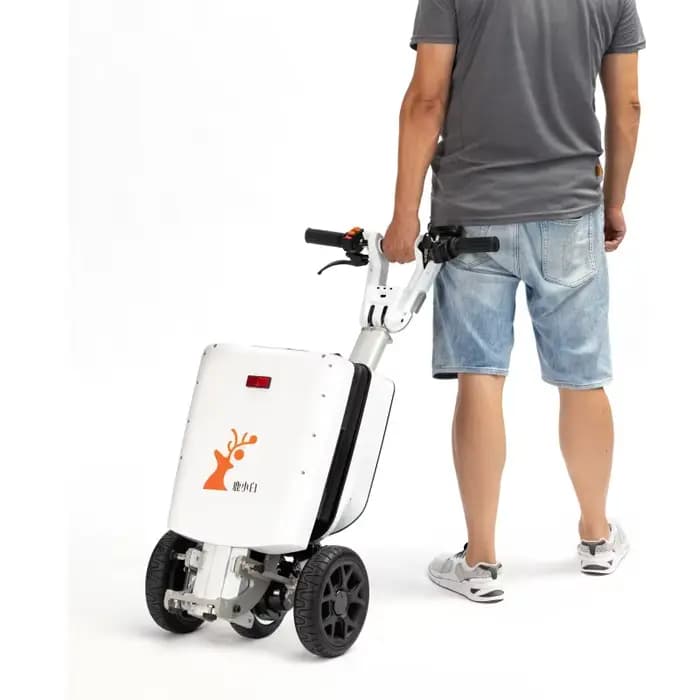 Mini Tricycle Électrique Pliable et observateur à 3 Roues pour Adultes et Personnes handicapées