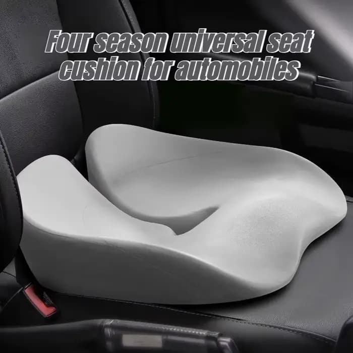 Nouveau coussin de siège auto 2026 antidérapant orthopédique en mousse à mémoire de forme pour le coccyx