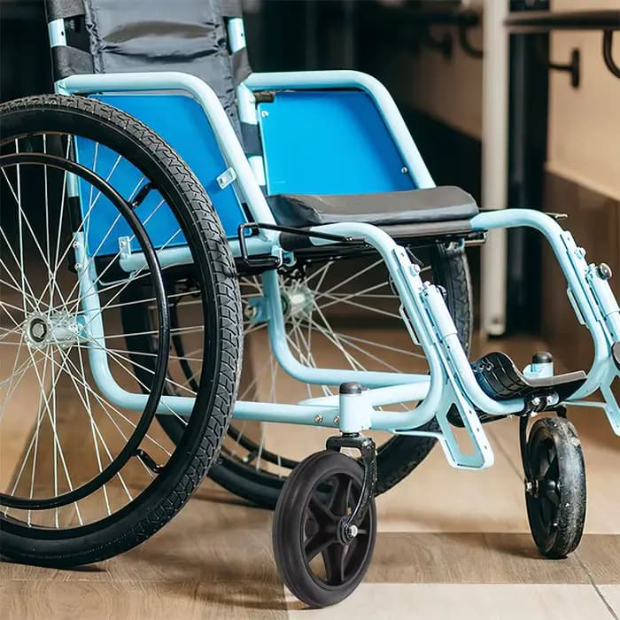 4 roues avant pour fauteuil roulant