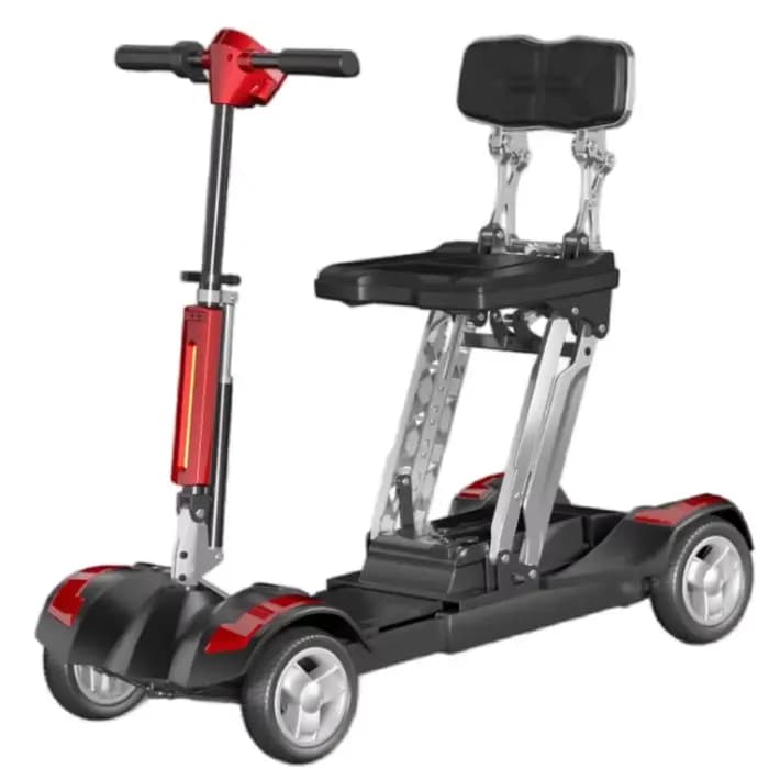 Mini Scooter électrique pliable avec siège de voyage pour adultes âgés 250W 24V