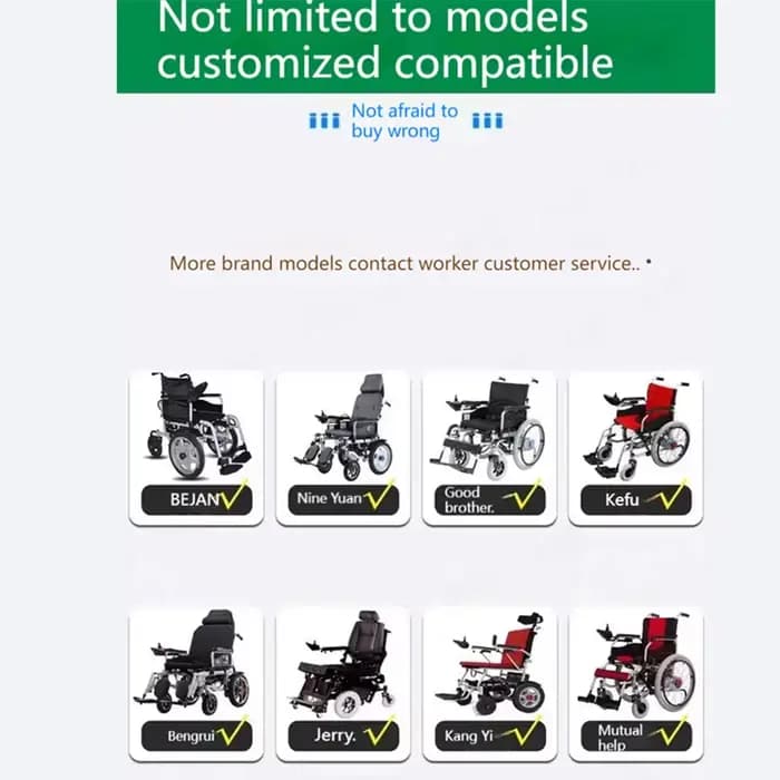 Batterie dédiée pour fauteuil roulant électrique Lifepo4