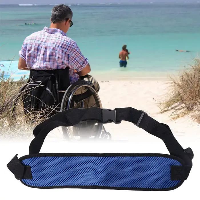 Coussin de ceinture de sécurité réglable pour fauteuil roulant