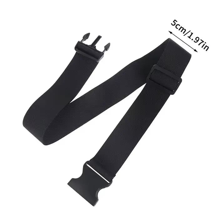 ● Ceinture de sécurité réglable à dégagement rapide pour fauteuil roulant